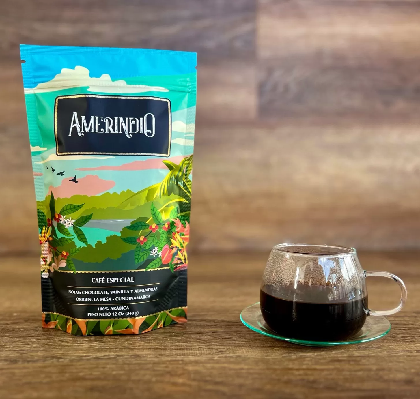 Café Amerindio Whole Bean · 340g - Image 2