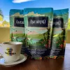Package of 3 Fresh Colombian Roasted Coffee Bags, Ground Presentation.